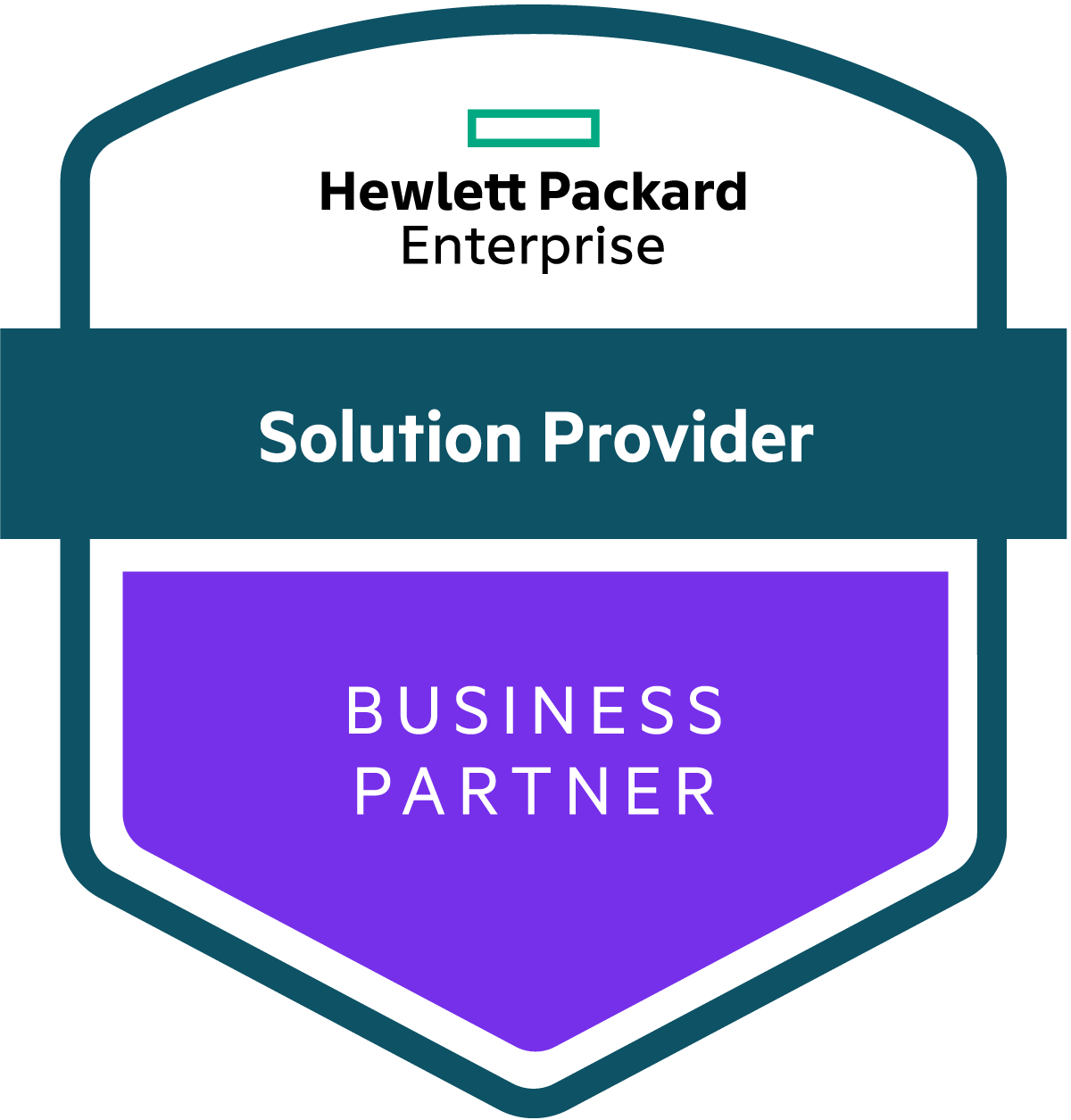 HP Solutions Provider Badge - Business Partner